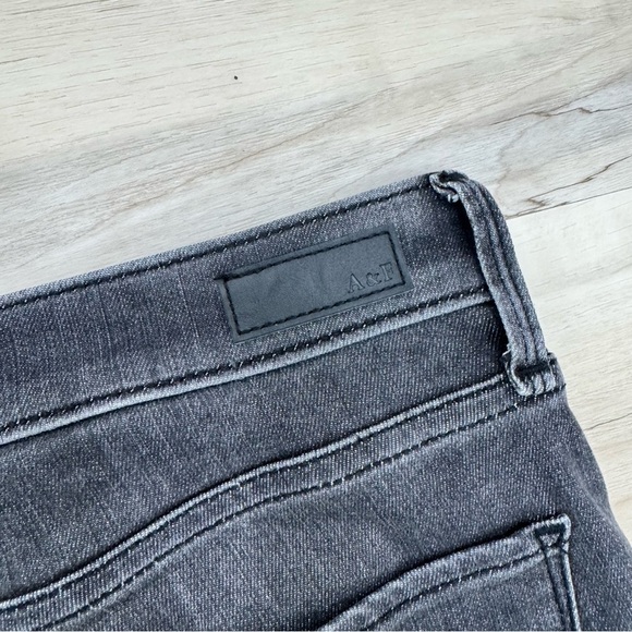 Abercrombie High Rise Super Skinny Gray Black Jean 8R /29 - Picture 10 of 10